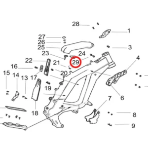 Light Bee Battery Cap Pivot Pin